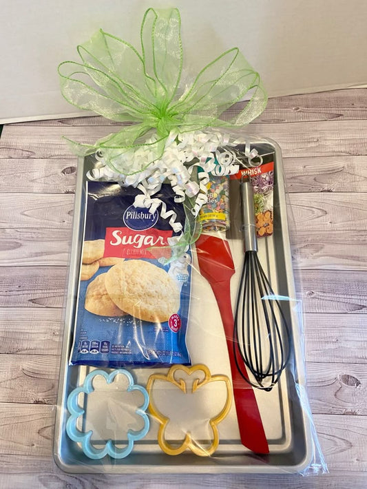 Sugar cookie baking
