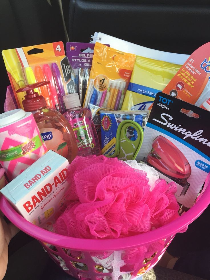 Going away to deals college gift basket