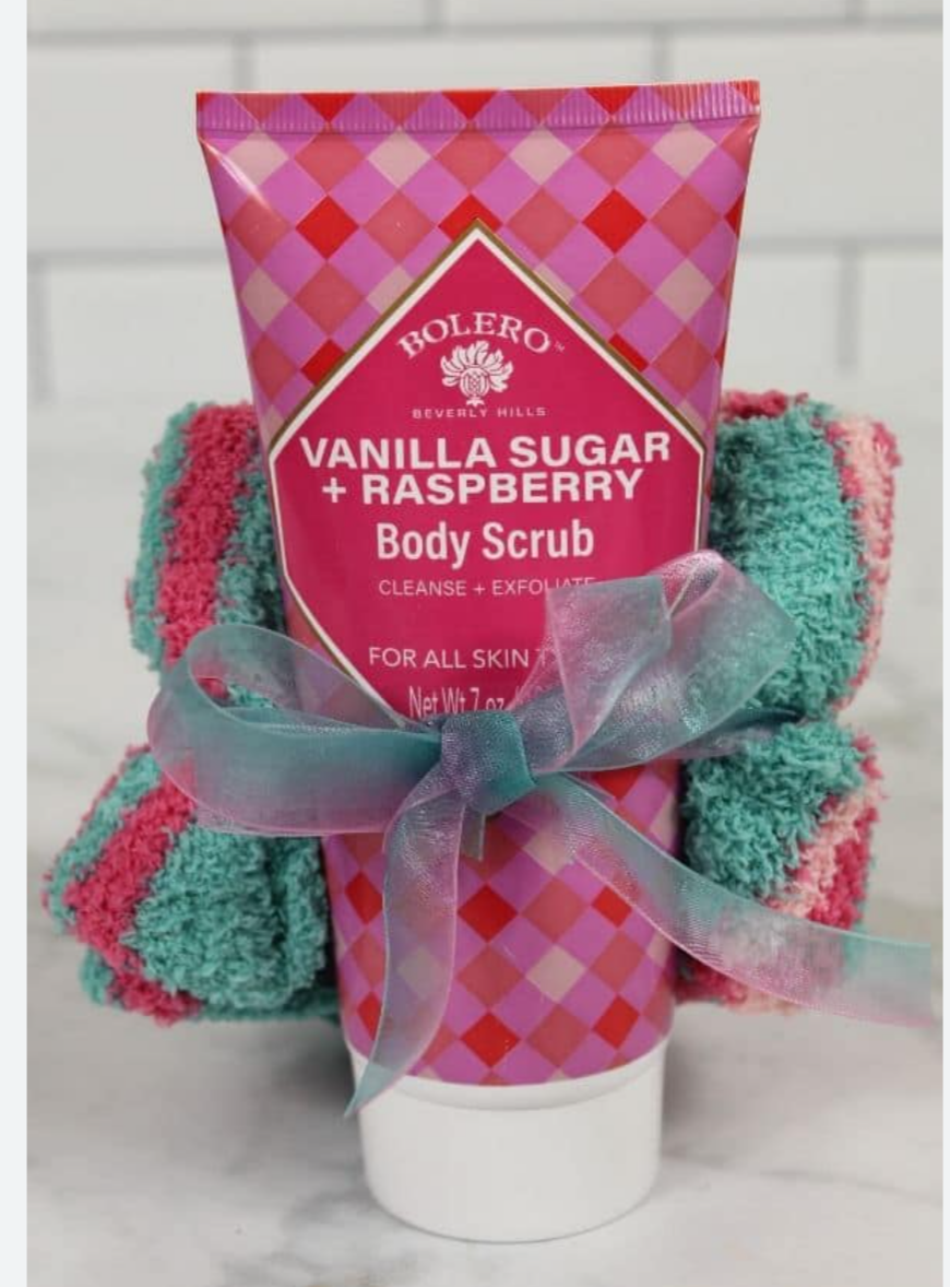 Body Scrub & Wash cloth MyGiftCreations